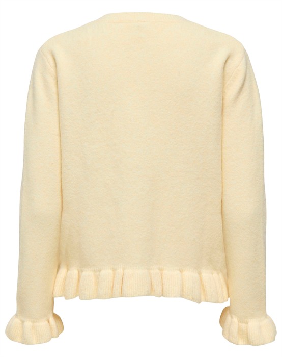 OnlRima Life Fril Button Cardigan